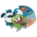 Konturenpuzzle - Monster