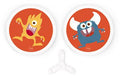 Hand Disker Duo - Monsters