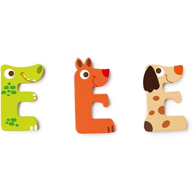 Wooden Letter - E
