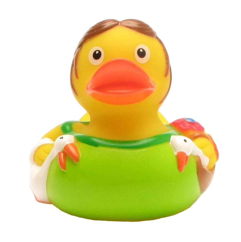 Duck Lison with geese