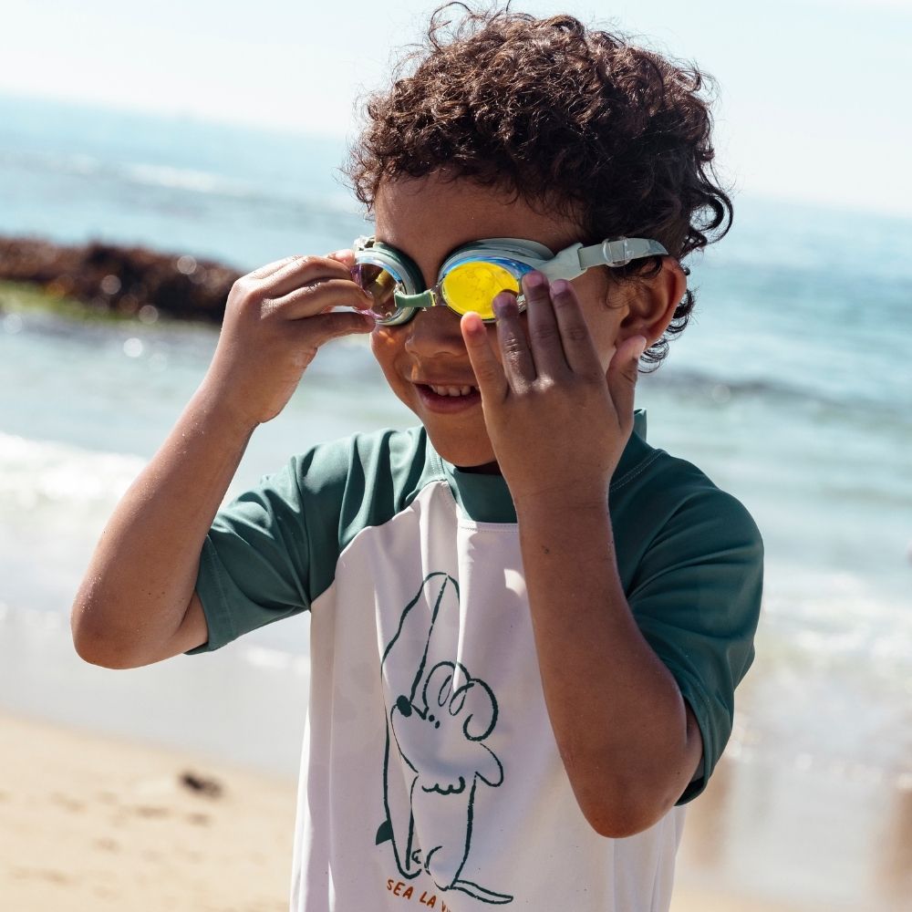 Lunettes de Natation - Vert - Chien