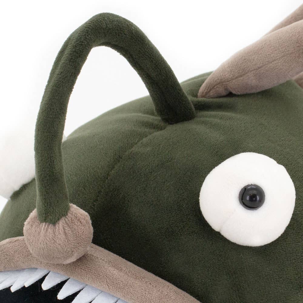 Green Abyssal Fish plush toy 35 cm
