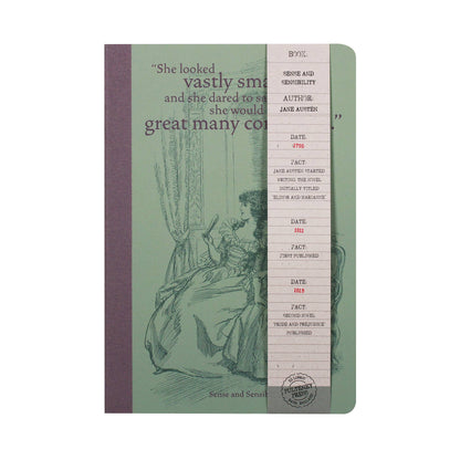 Pulteney Press Jane Austen Flexible A5 Notebook
