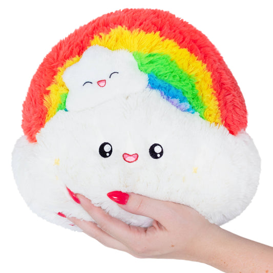 Mini Rainbow Squishable Plush