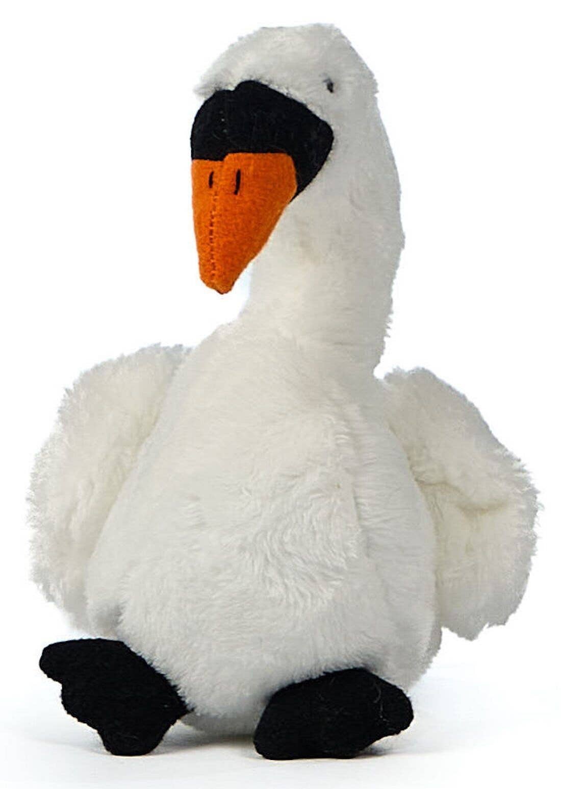 White swan plush toy