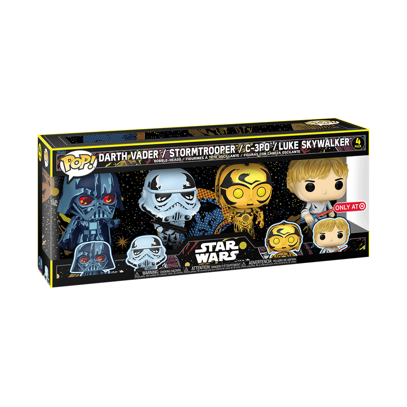 Pop! Star Wars: Retro Serie 4-pack 