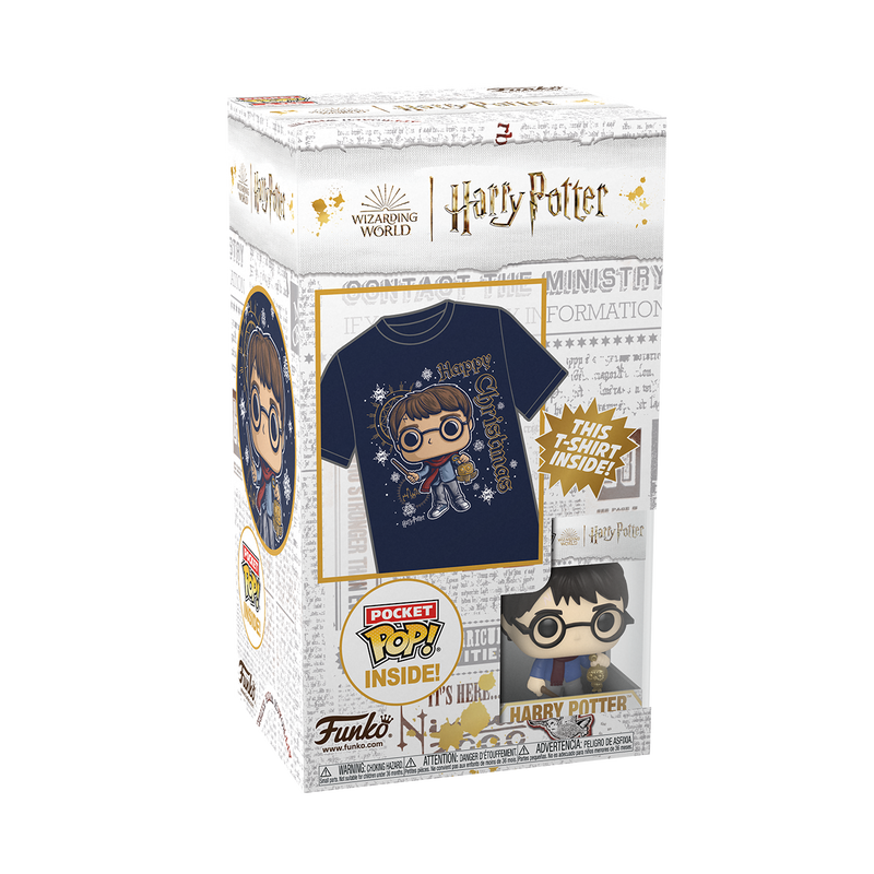 Pocket Pop! & Kinder T-shirt Harry Potter - Feestdagen