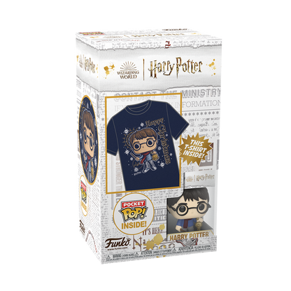 pocket pop kids tee harry potter holiday funko