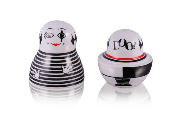 Salière et poivrière Poupée russe “Mime Boo” – vue 2