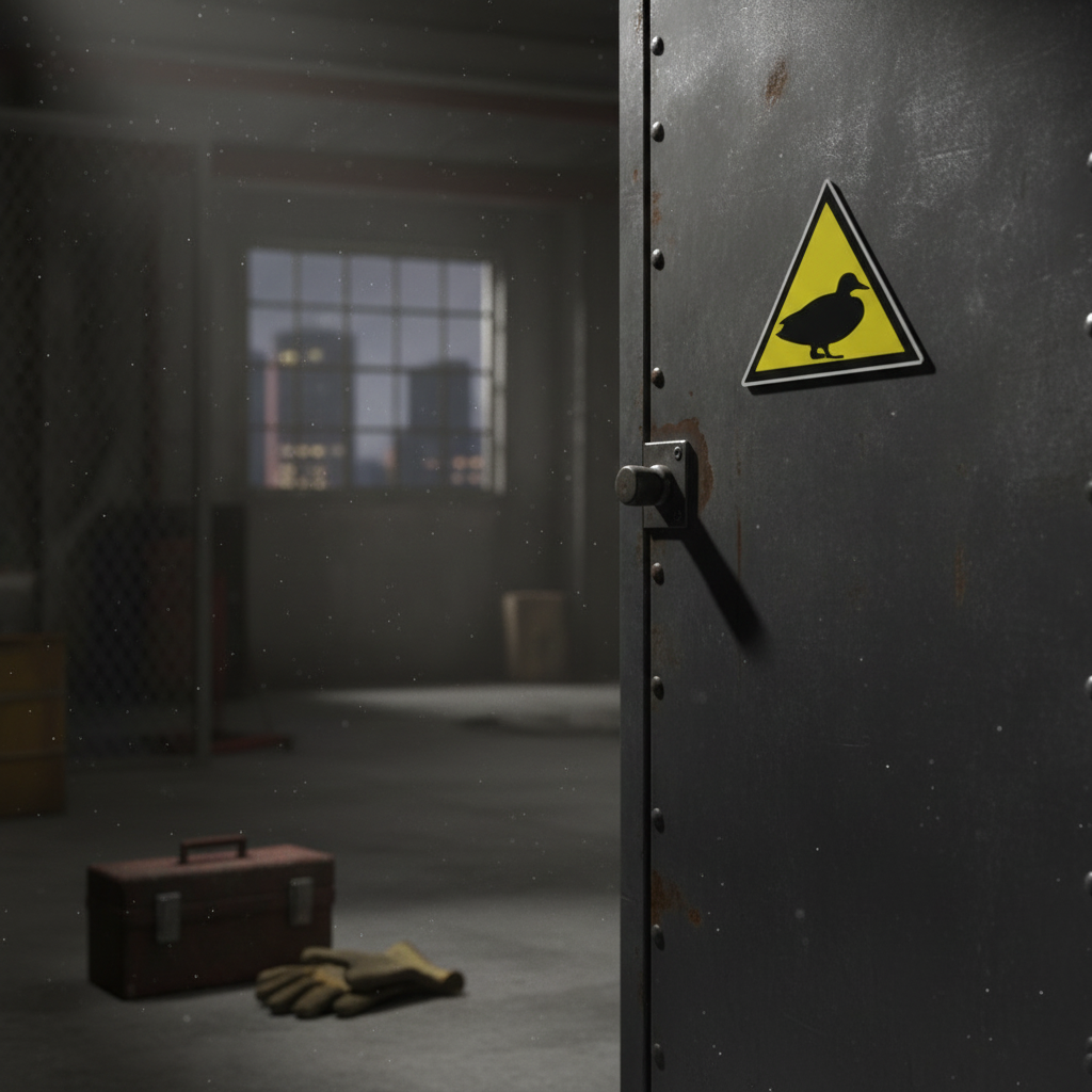 Sticker Duck Attention