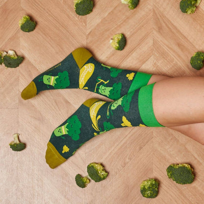 Kids' Sporty Broccoli Socks