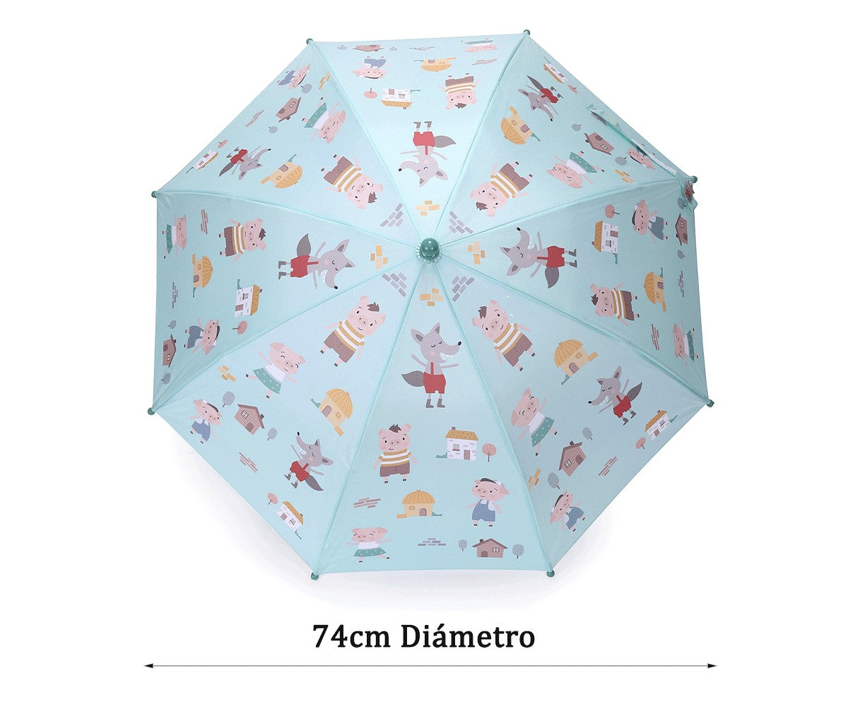 Parapluie Les Trois Petits Cochons