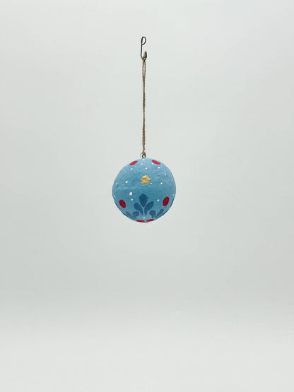 Papier-mâché Christmas bauble