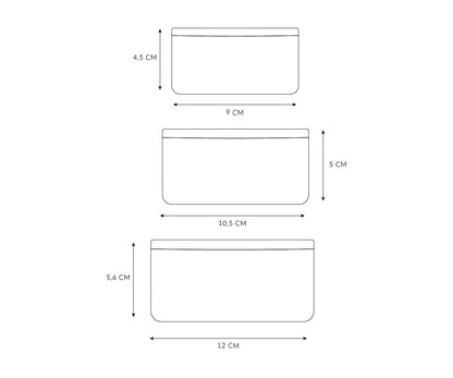 3 Boîtes à Déjeuner Lettres de l'Alphabet Rigolotes