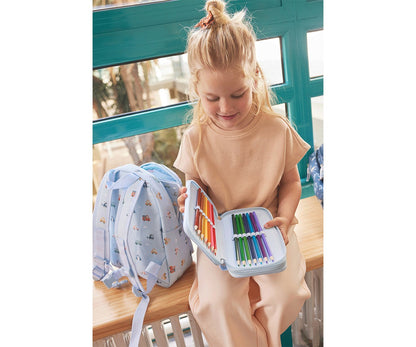 Cars Double Compartment Pencil Case