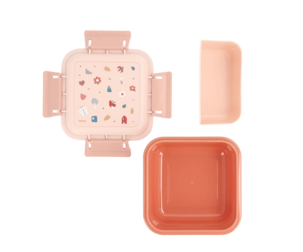 Grote geometrische natuur lunchbox