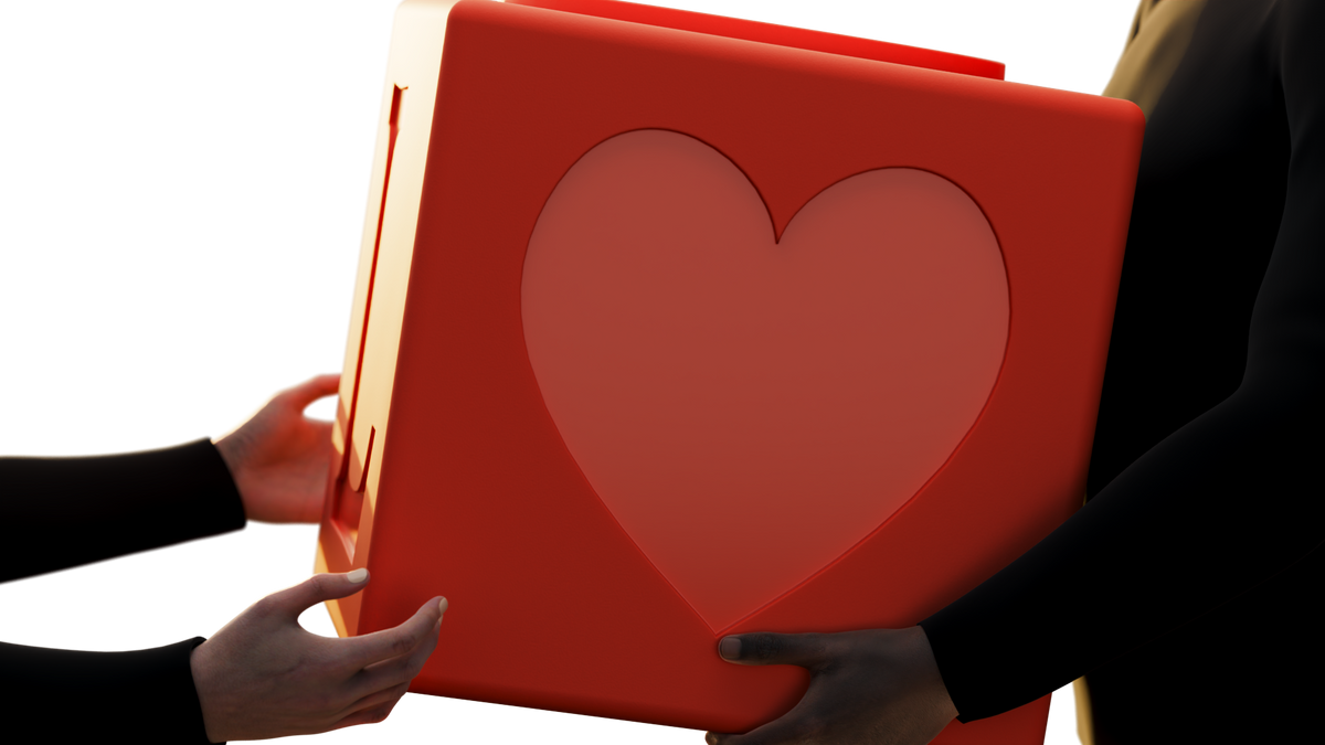 LOVE TOTEM – 4 Cubes Empilables