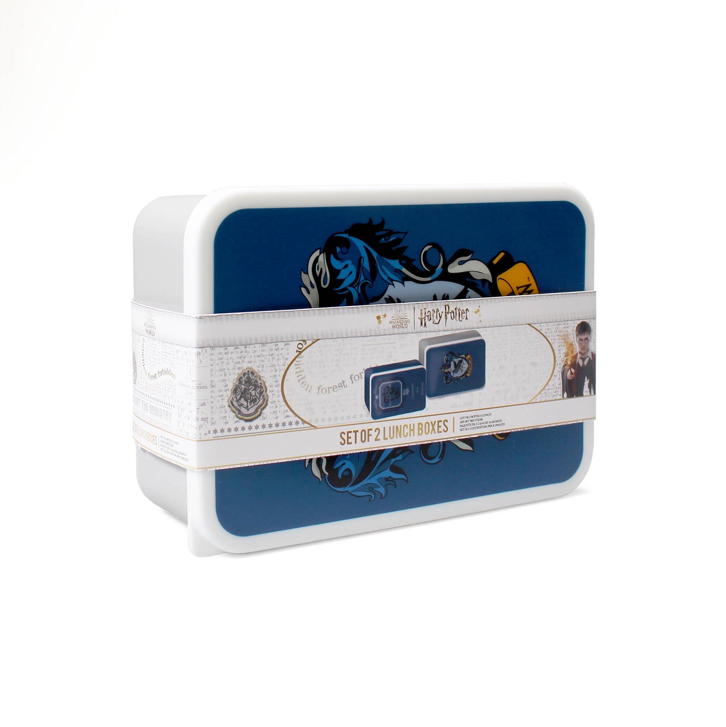 Set of 2 Harry Potter Ravenclaw Lunch Boxes