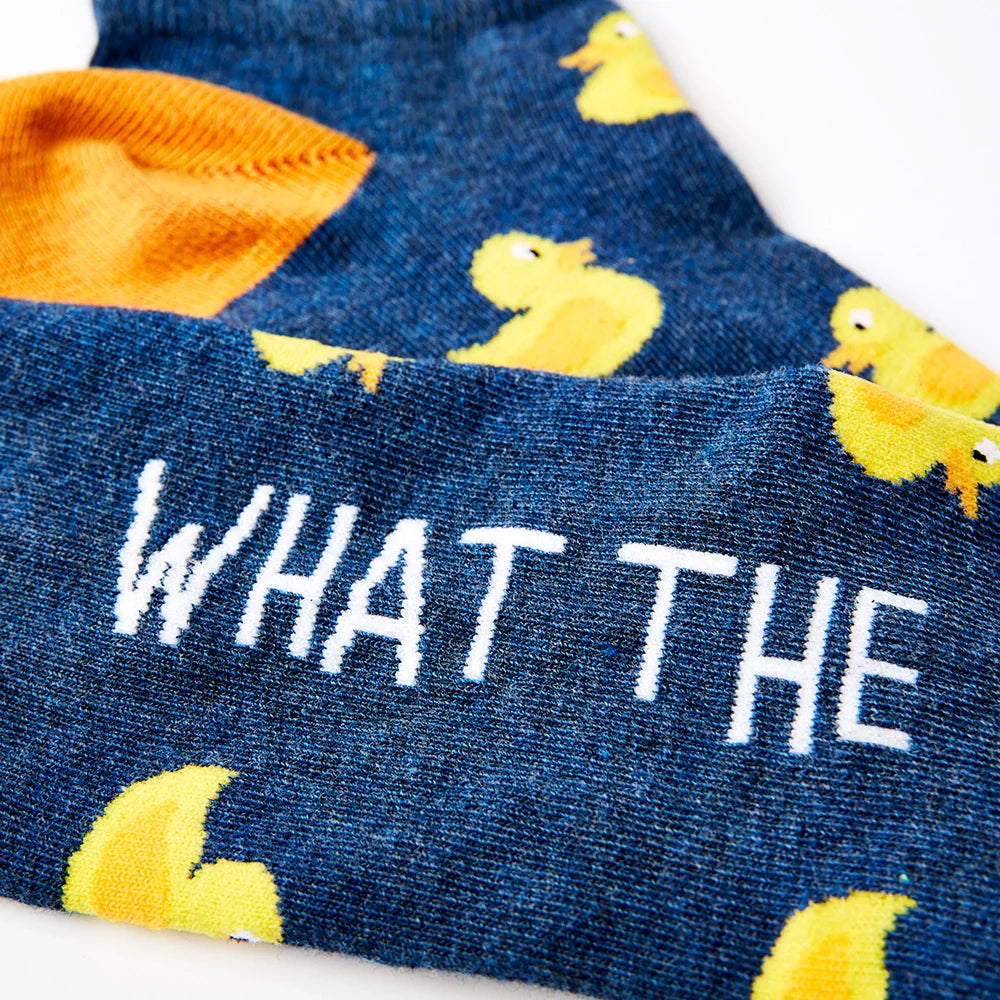 What The Duck Short Duck Socks