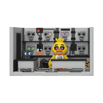 Chica with Storage Room - Snaps! Playset 