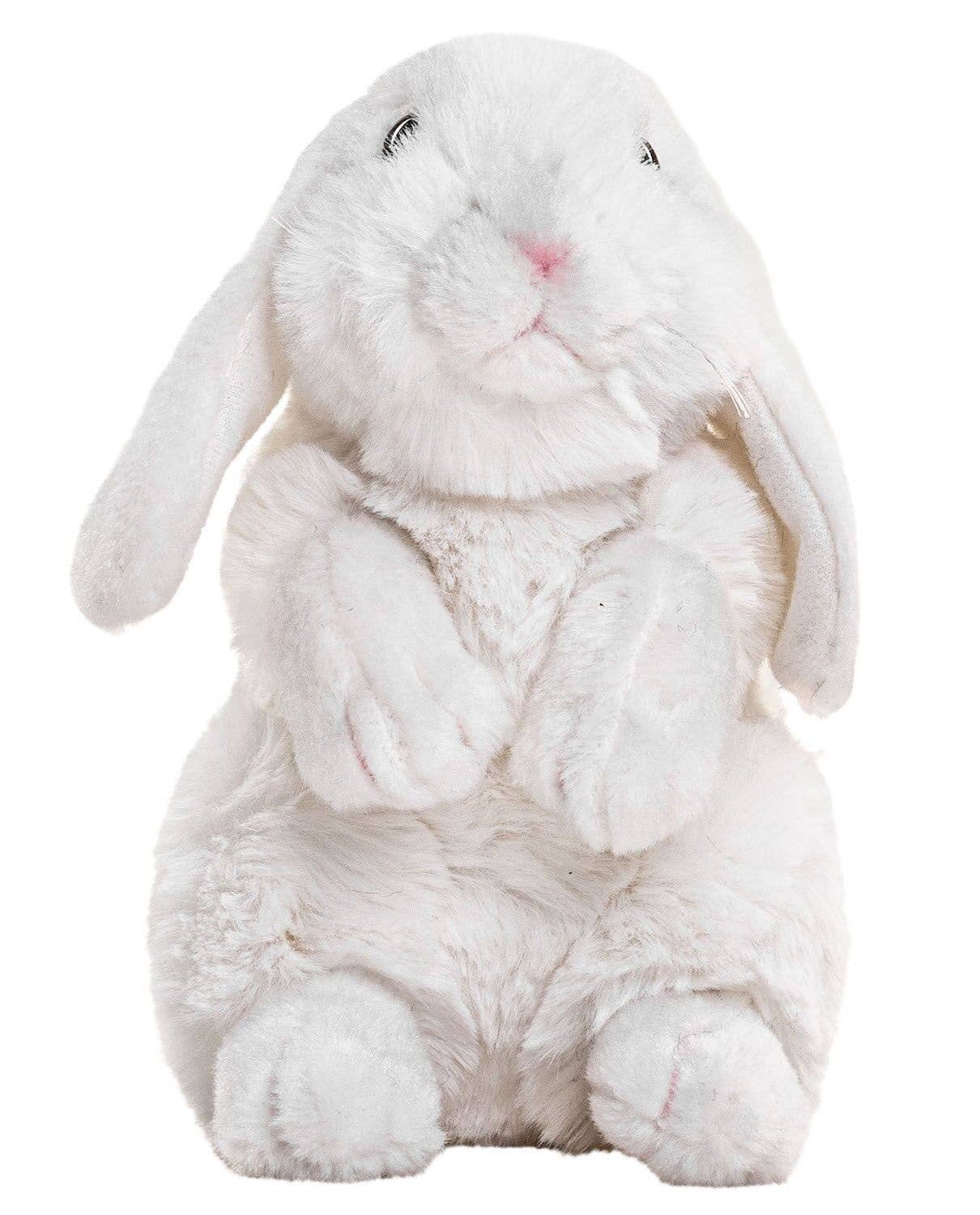 Plush Lop Rabbit, sitting (white)