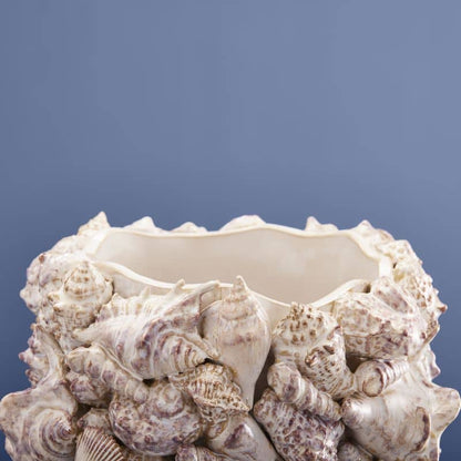 Schelpvaas, natuursteen L