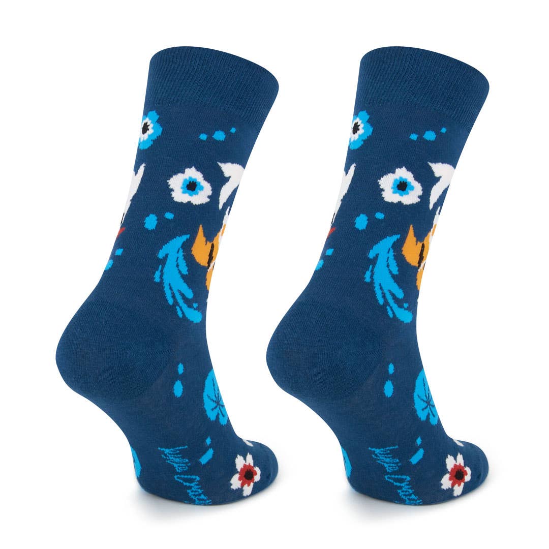 CARPA Funny Mid-Calf Socks for Men/Women