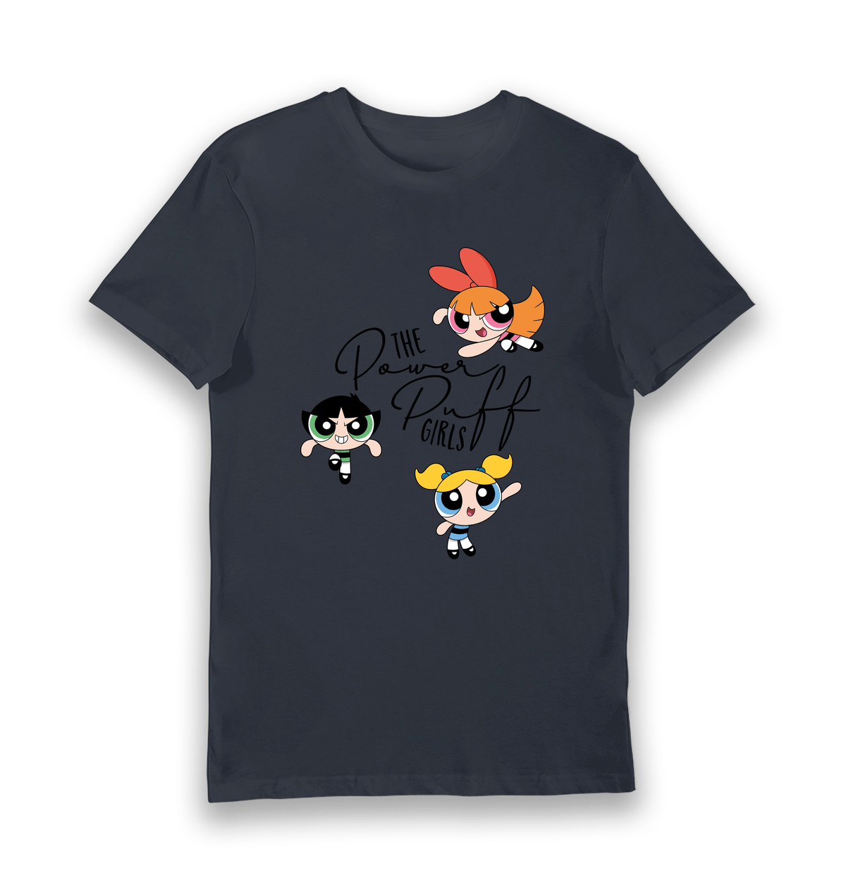 T-shirt adulte Powerpuff Girls multi-personnages