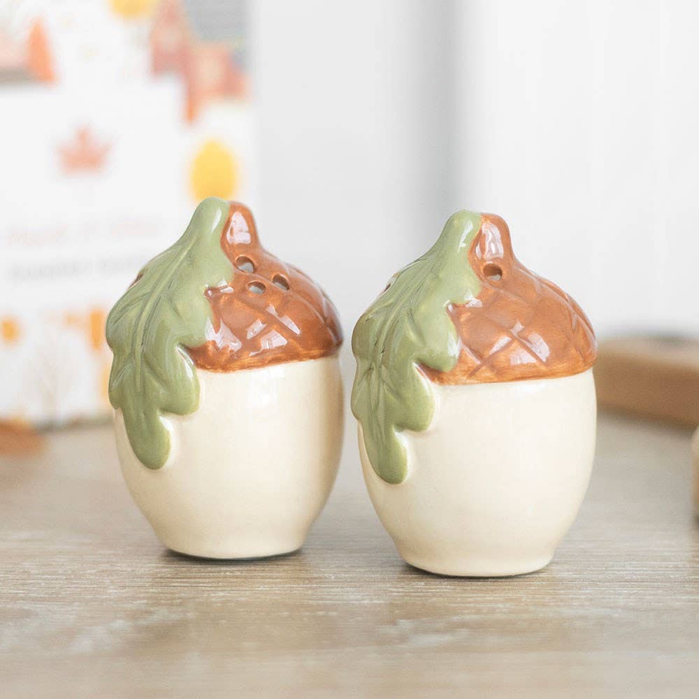 Salt and Pepper Acorns