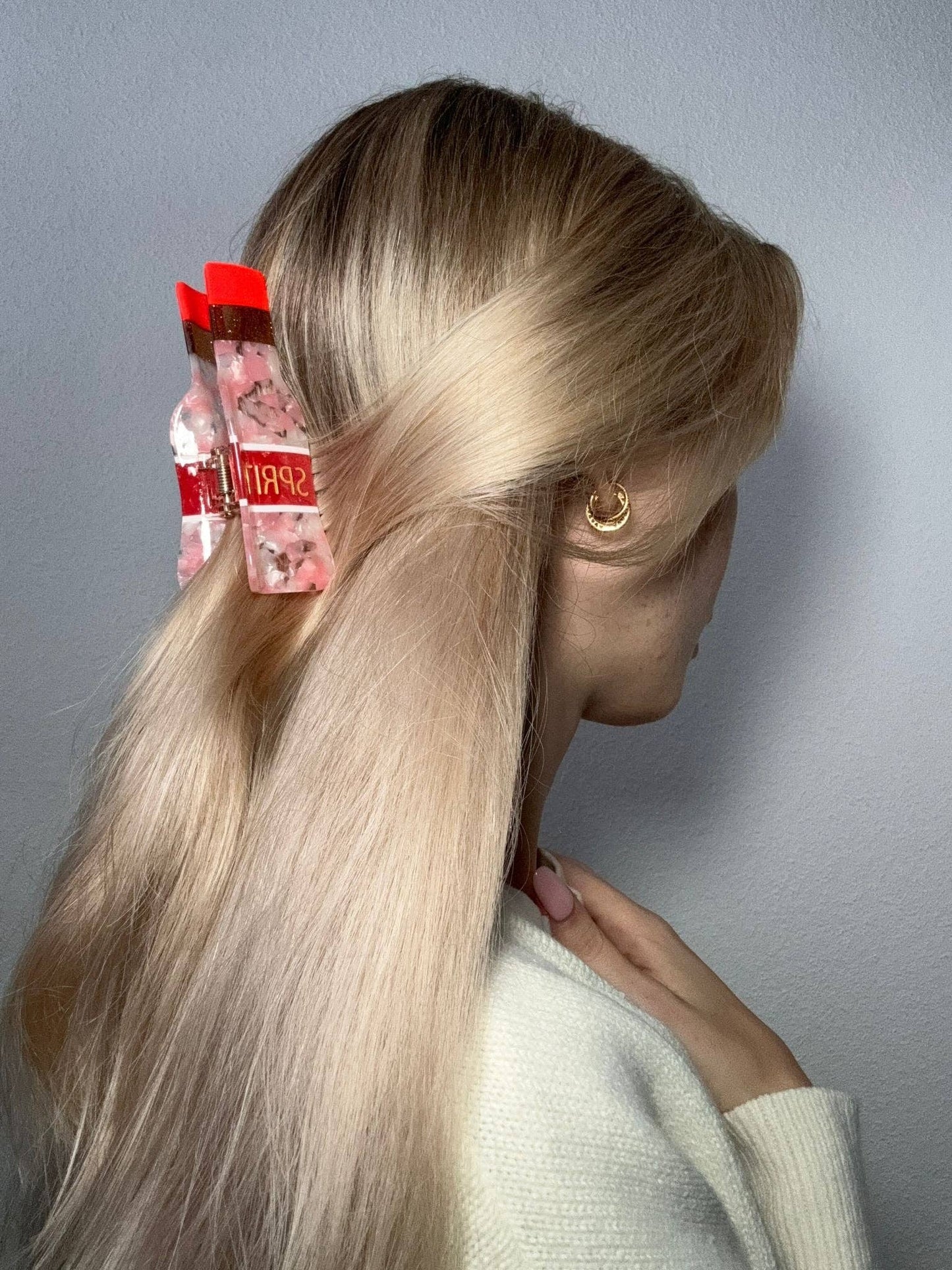 Pince à cheveux Champagne