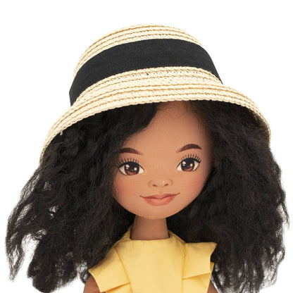 Tina-pop met gele jurk, 32 cm