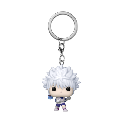 Killua Zoldyck avec Yoyo Pop! Keychain Hunter x Hunter porte-clés Pocket POP! Vinyl Killua w/ Yoyo 4 cm