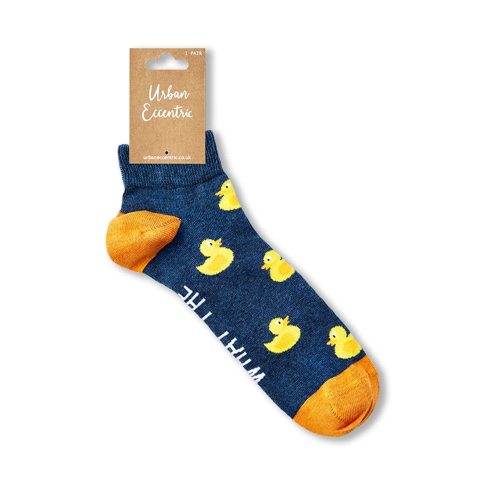 "What The Duck" Short Duck Socks