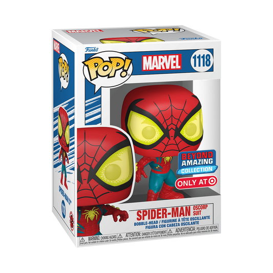 pop spider man oscorp suit 1118