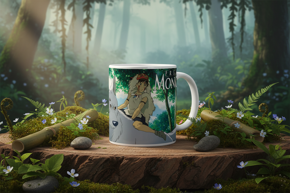 Mug Studio Ghibli Princesse Mononoké