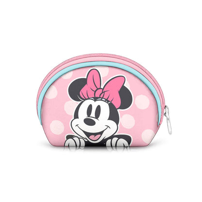 Porte-Monnaie Ovale Casual Disney Minnie Mouse « Ribbon » – Rose