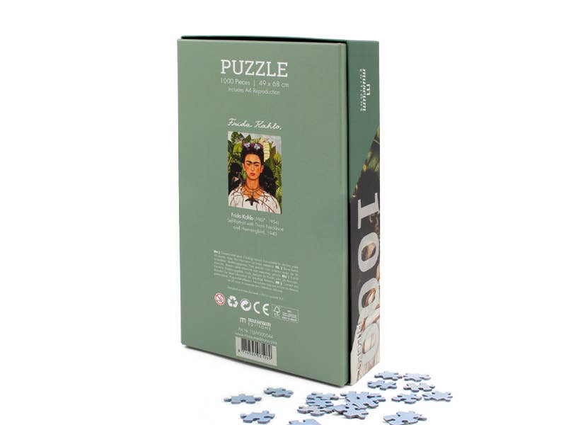 Jigsaw puzzle, 1000 pieces, Frida Kahlo, Self-Portrait with Hummingbird