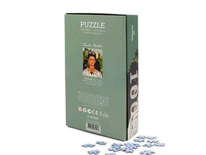 Jigsaw puzzle, 1000 pieces, Frida Kahlo, Self-Portrait with Hummingbird