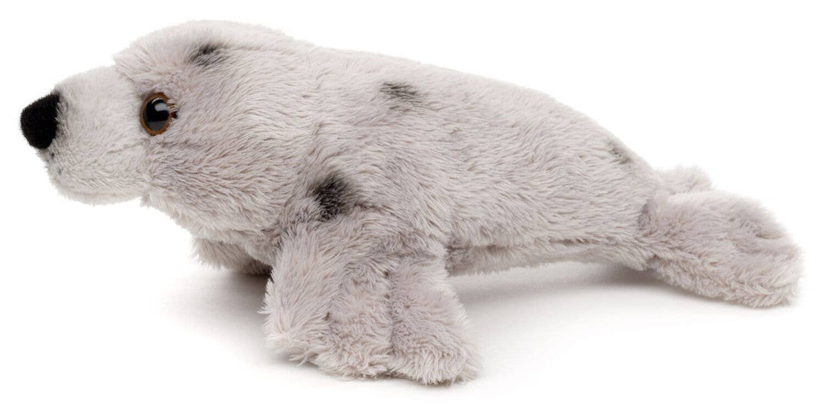 Gray spotted seal plush toy