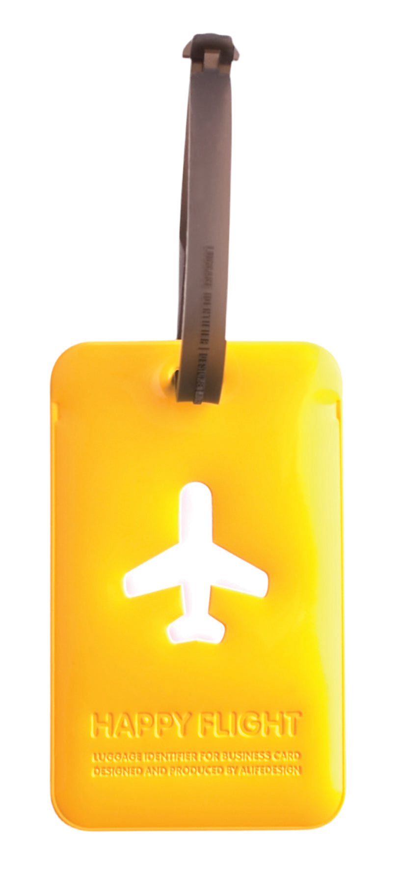 rechthoekig bagagelabel 