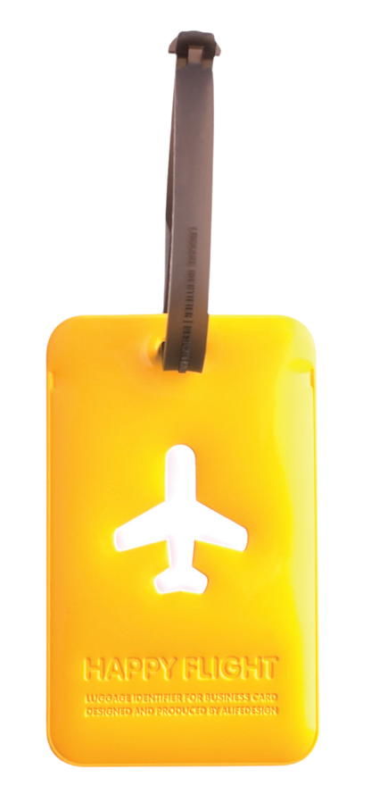 rechthoekig bagagelabel 