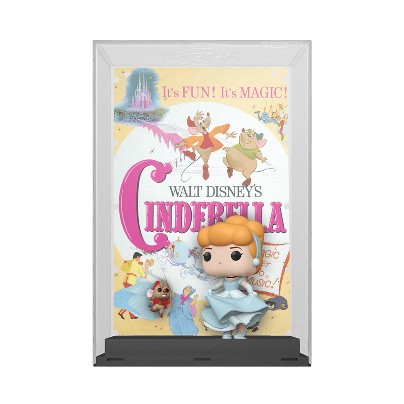 Pop! Movie Poster Cinderella with Jaq