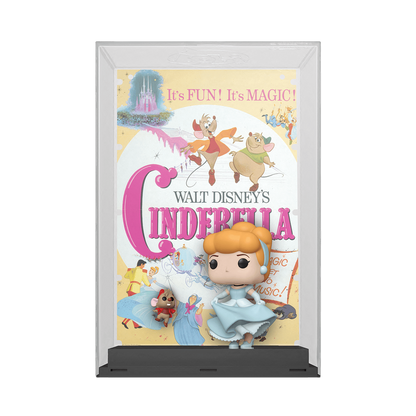 Pop! Movie Poster Cinderella with Jaq