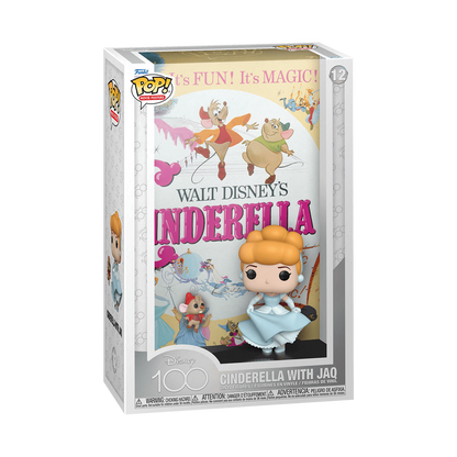 Pop! Movie Poster Cinderella with Jaq