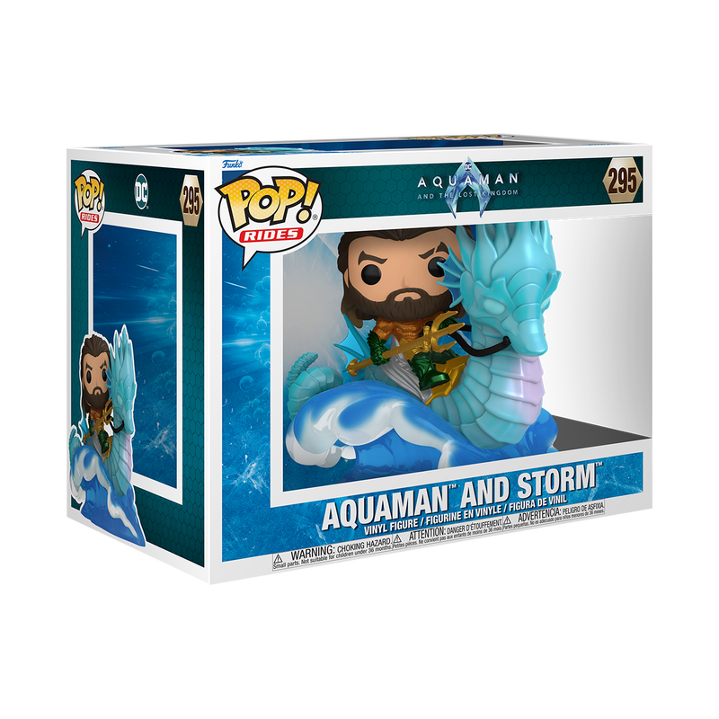 Pop! Deluxe Rides Aquaman en Storm
