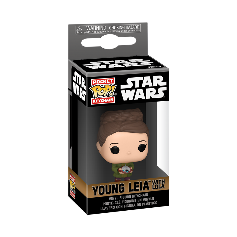 Pop! Keychain Young Leia with Lola