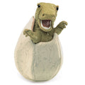 Marionnette à Main Bébé Dinosaure dans l'Œuf