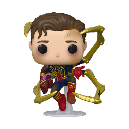 Iron Spider without mask &amp; Infinity Gauntlet