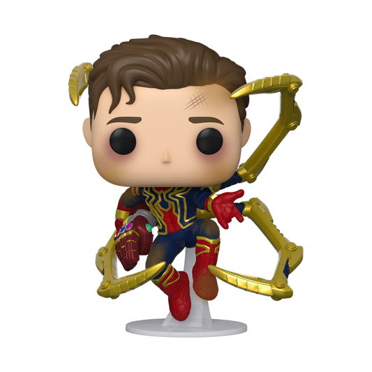 Iron Spider without mask &amp; Infinity Gauntlet