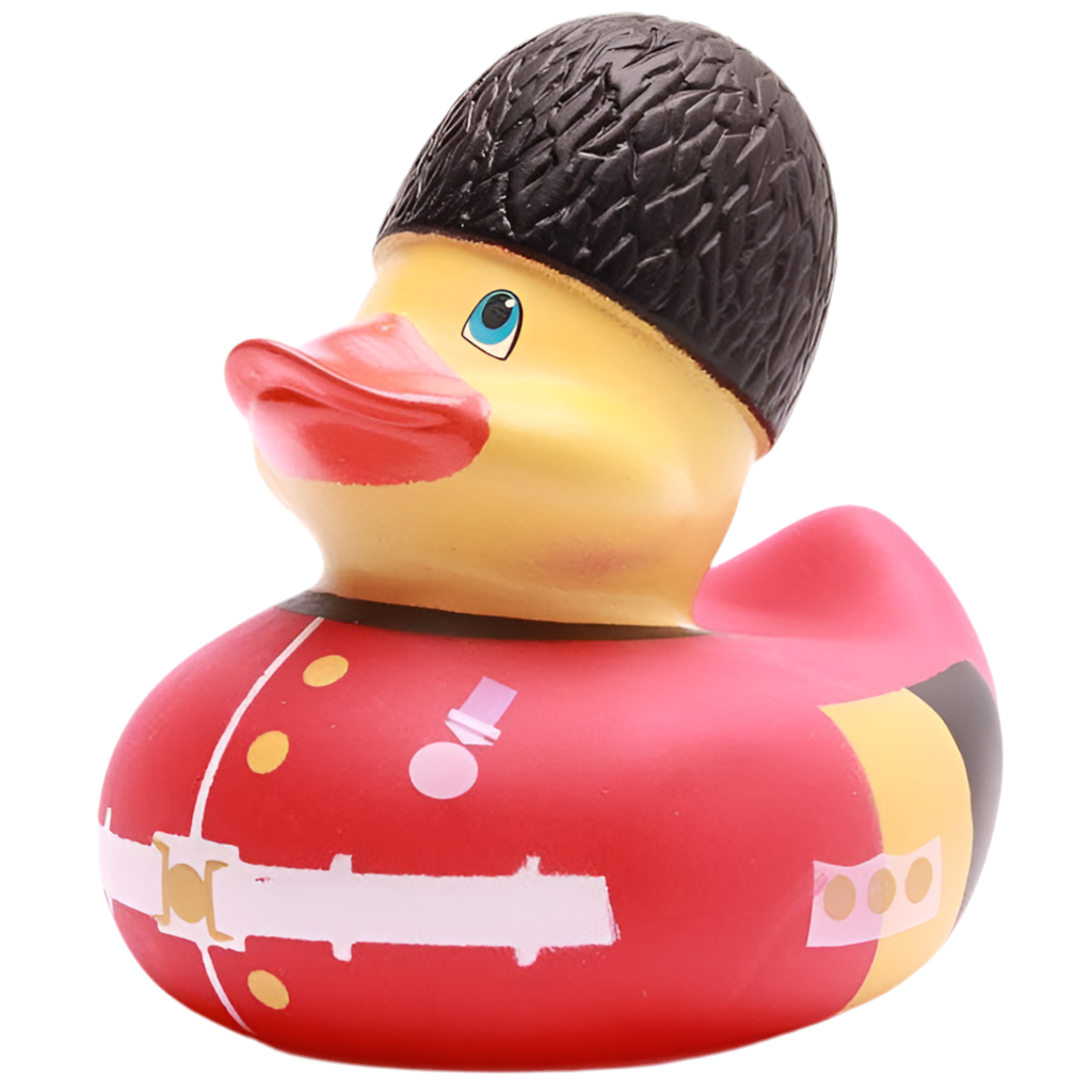 Rubber Duck Guardsman - canard en caoutchouc Garde Anglais